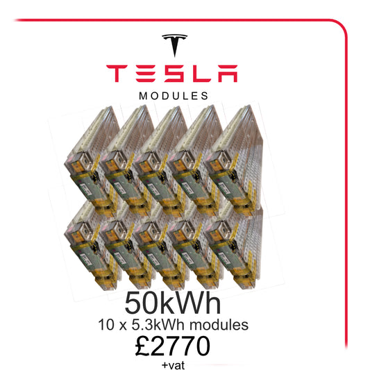 50kWh 10xTesla Modules