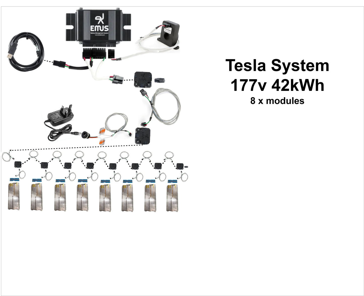Tesla Battery & BMS by EMUS