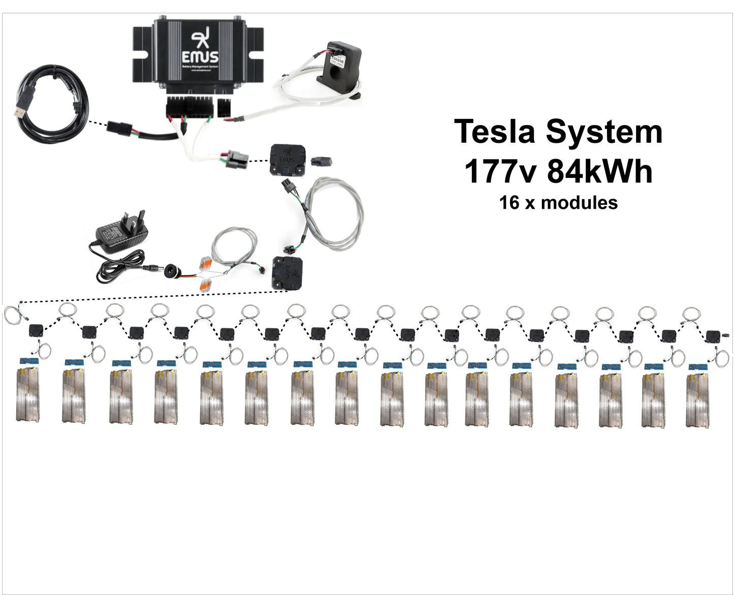 Tesla Battery & BMS by EMUS
