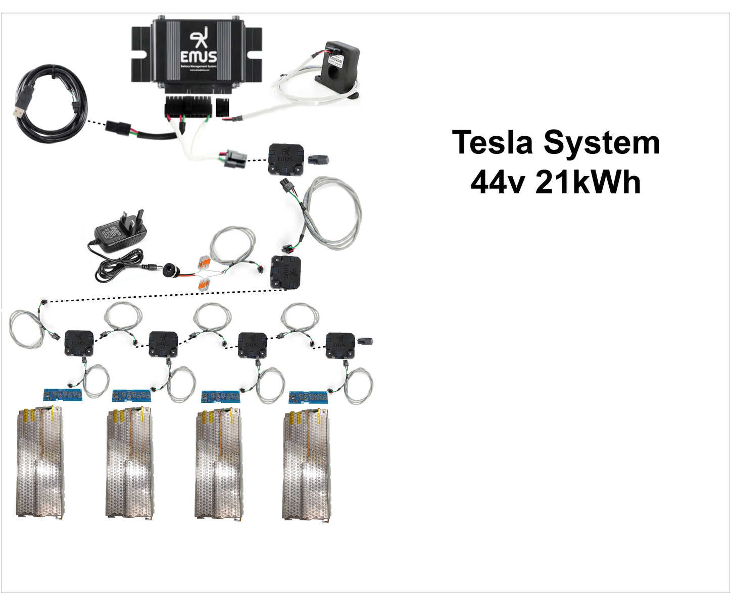 Tesla Battery & BMS by EMUS