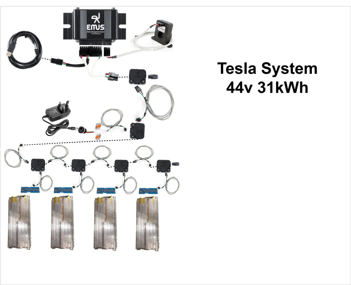 Tesla Battery & BMS by EMUS