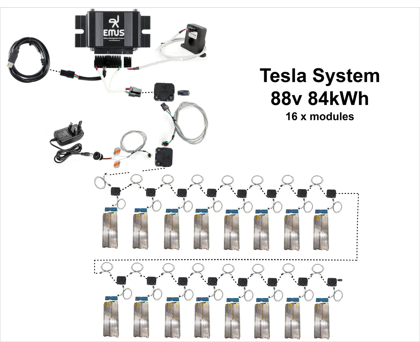 Tesla Battery & BMS by EMUS
