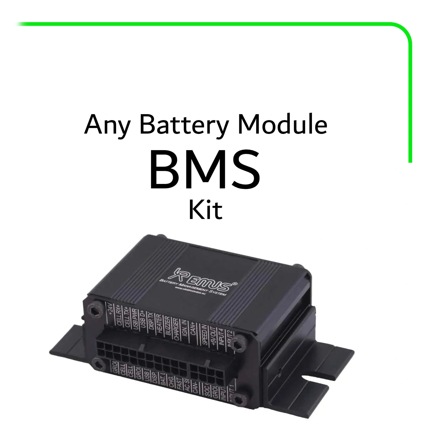 EMUS BMS Kit for Any Battery Module