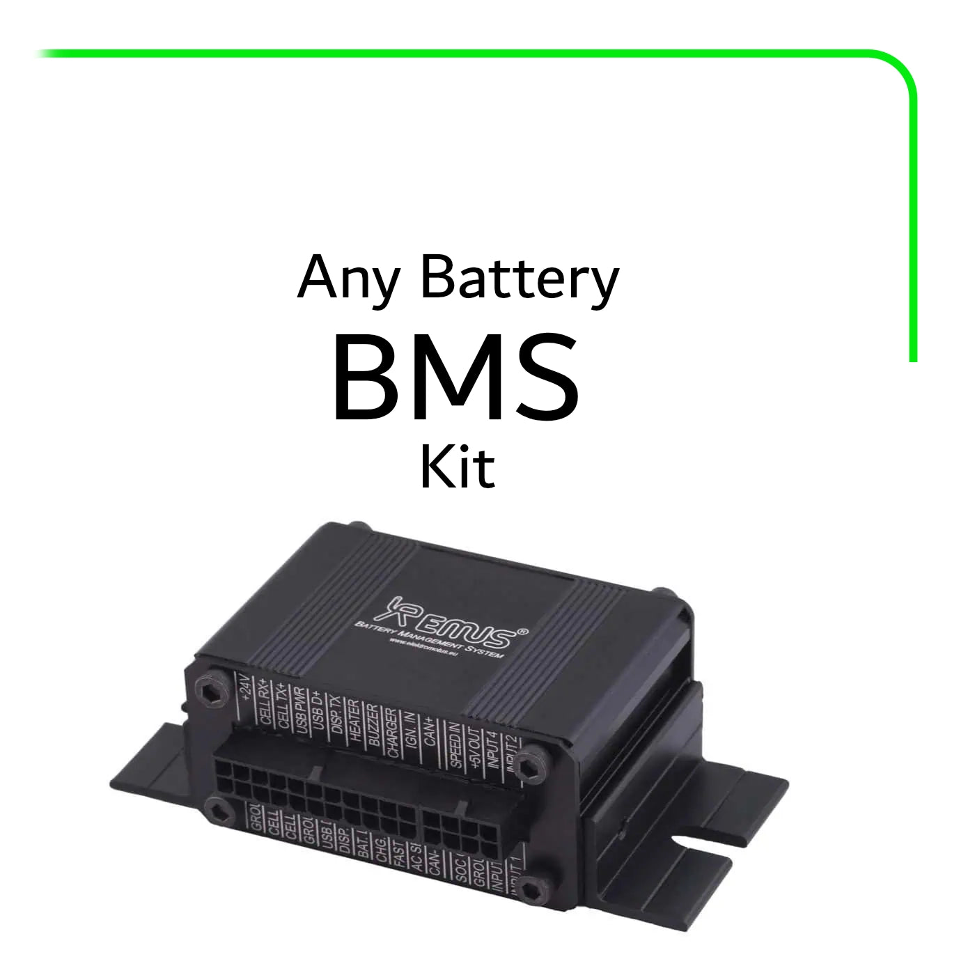 Lithium EV Battery BMS by EMUS