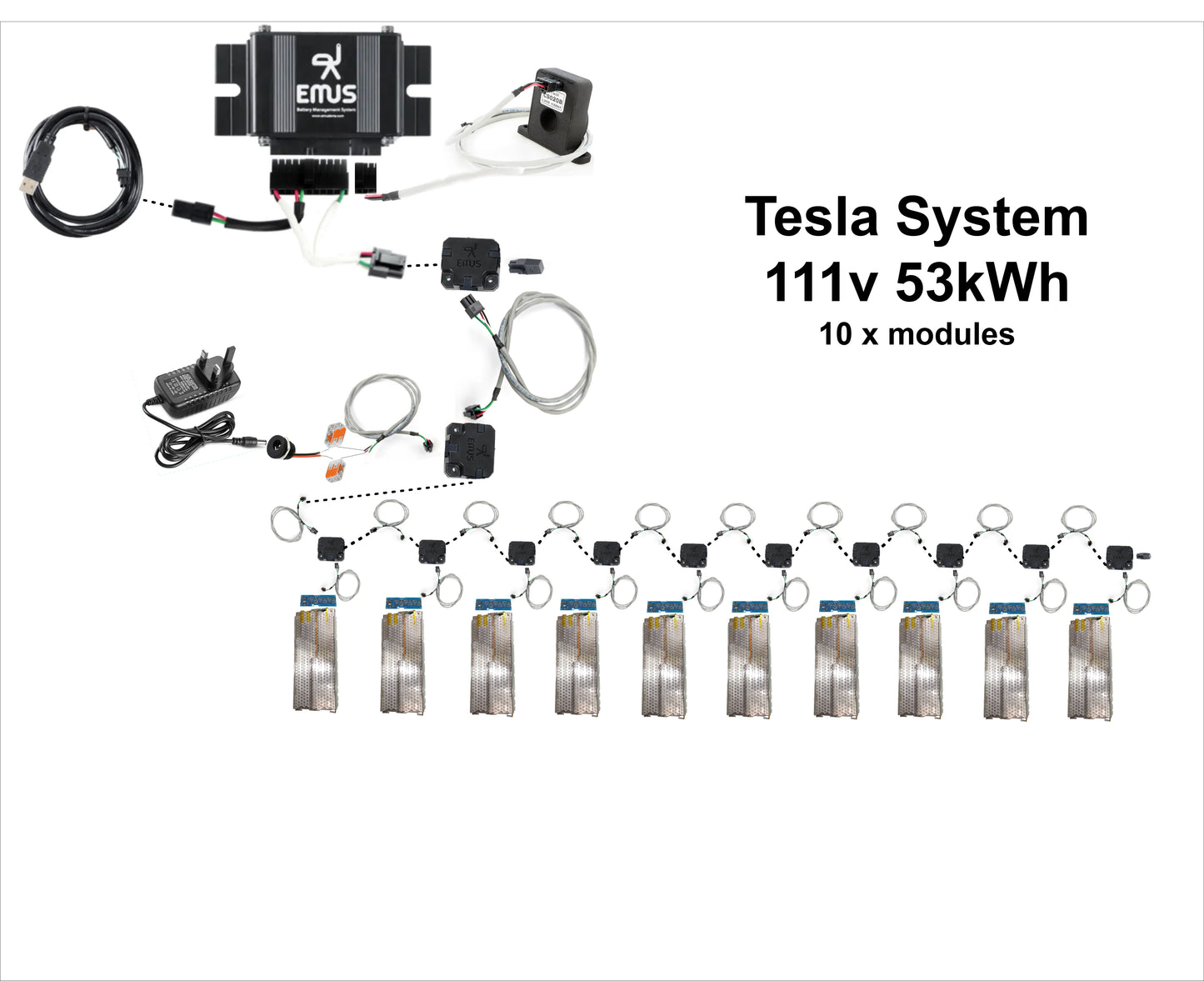 Tesla Battery & BMS by EMUS