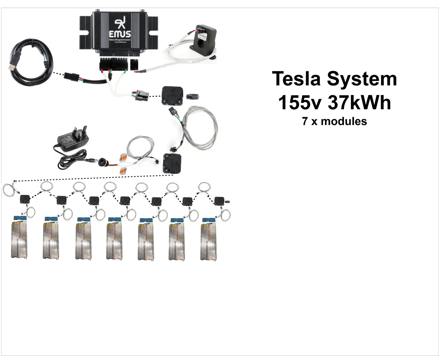 Tesla Battery & BMS by EMUS