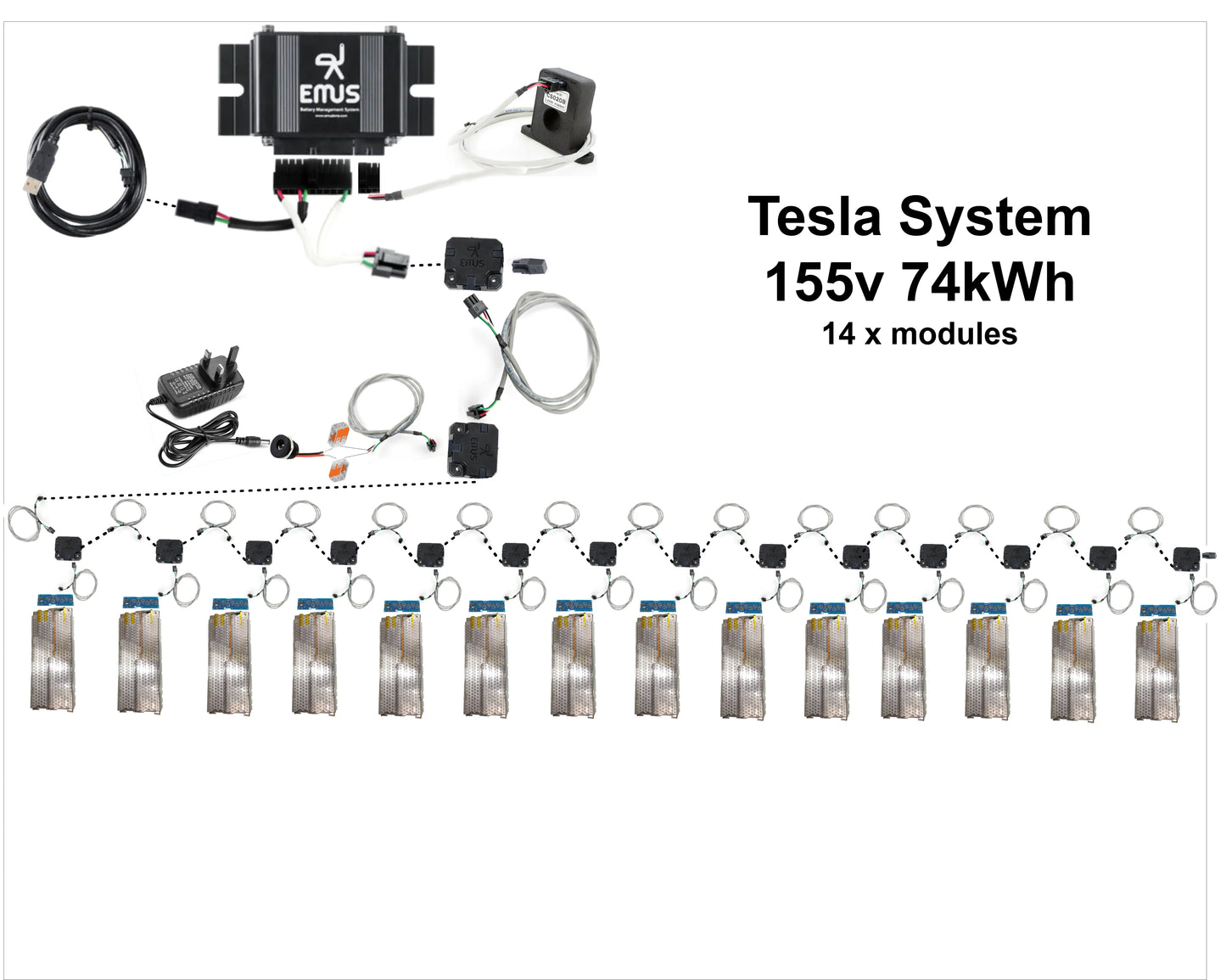 Tesla Battery & BMS by EMUS