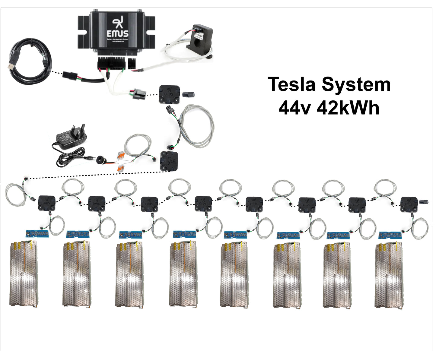Tesla Battery & BMS by EMUS