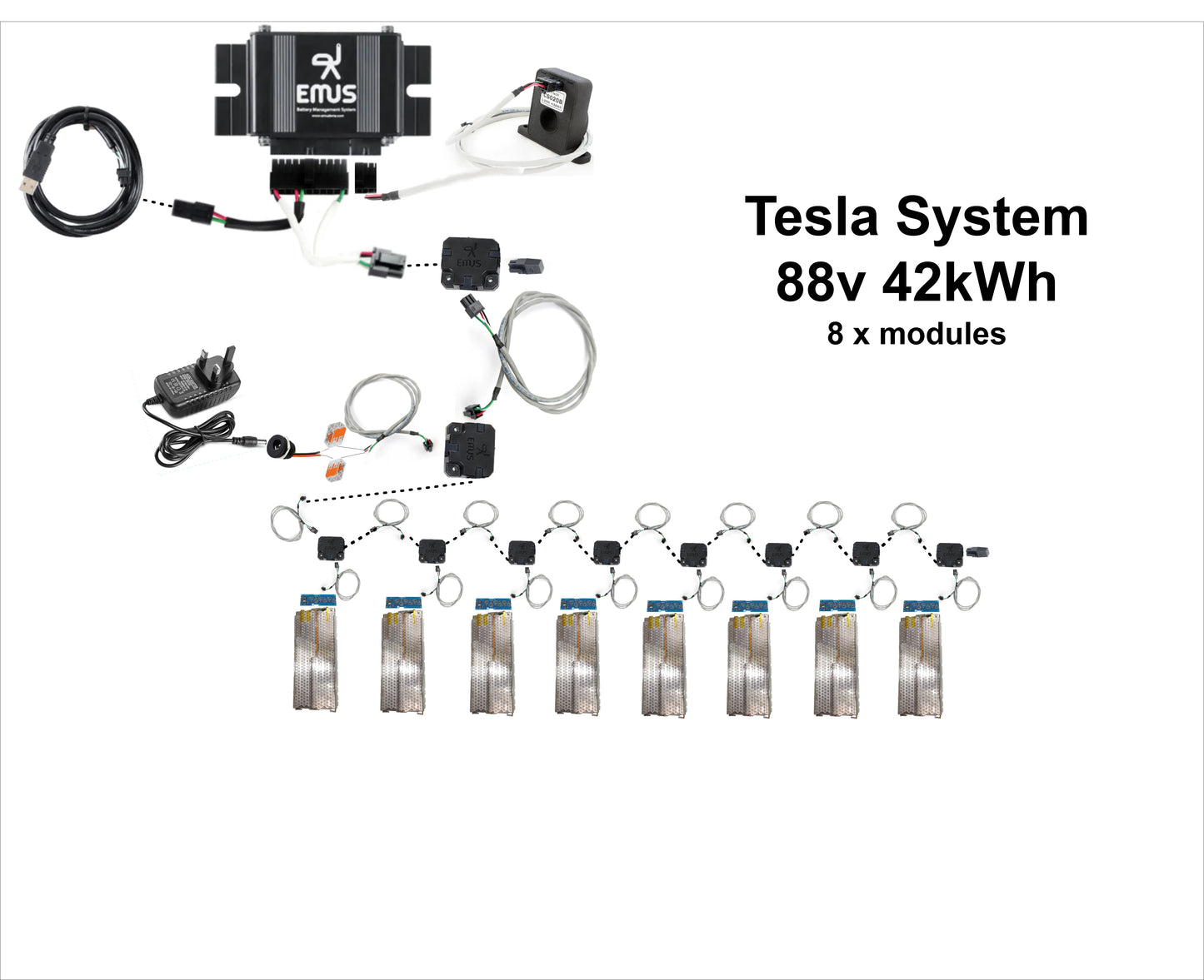 Tesla Battery & BMS by EMUS