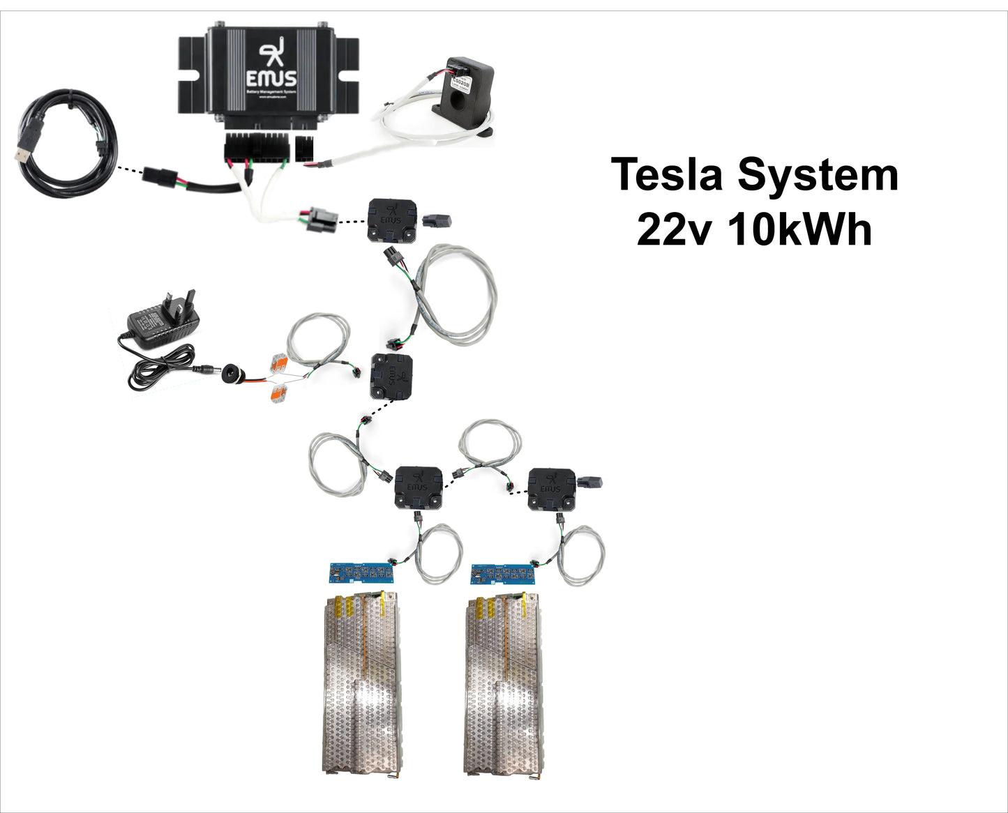 Tesla Battery & BMS by EMUS