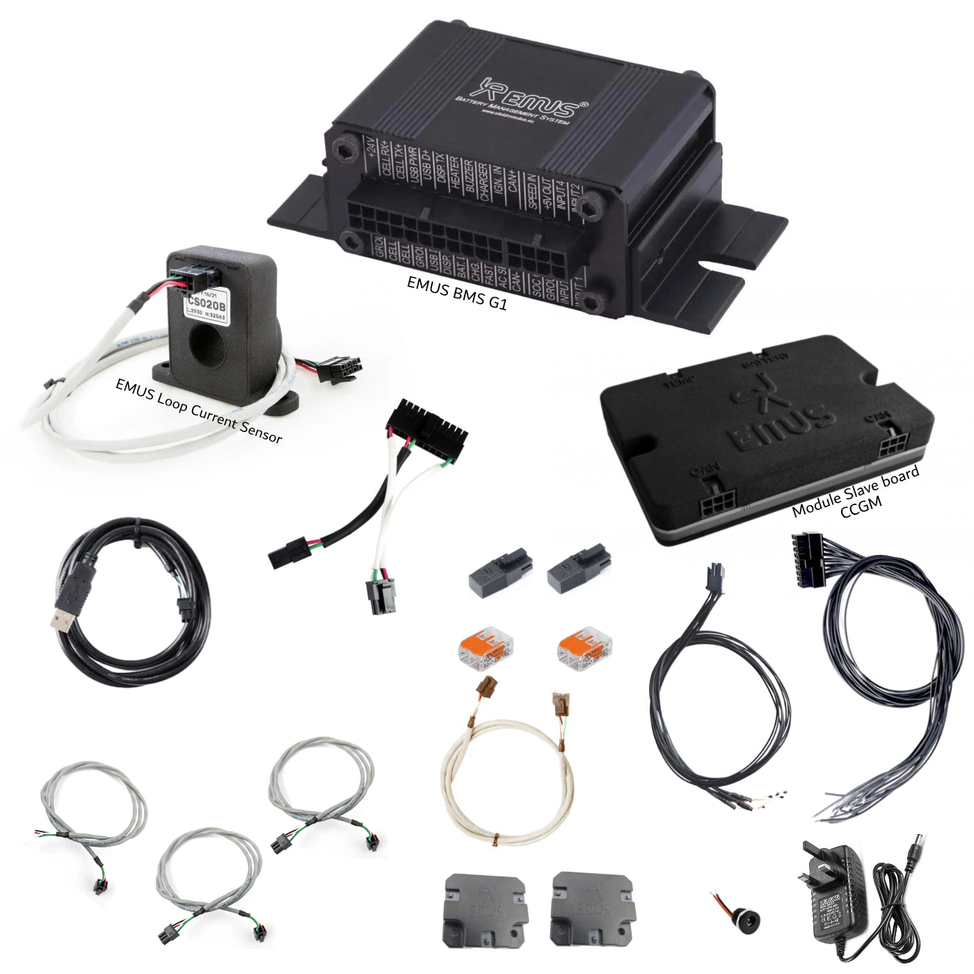 Lithium battery EV BMS EMUS BMS Kit