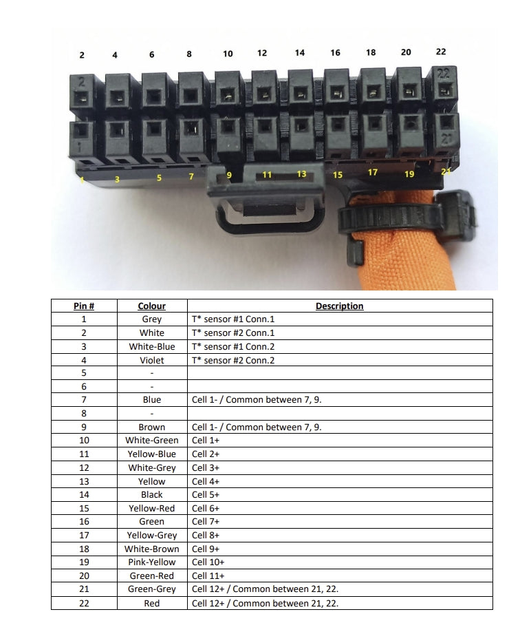 VW ID 12S Modules wiring plug